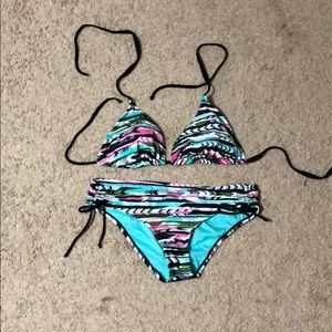 Beautiful multicolored bikini